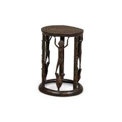 African Tikar Bronze Stool - 4708429