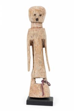 African Togo 20th Century Carved Wood Legba Aja Figure on Stand - 4670630
