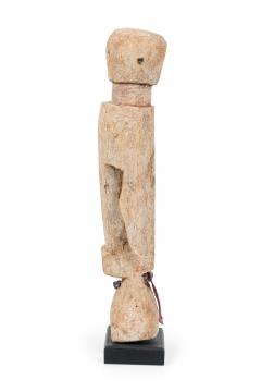 African Togo 20th Century Carved Wood Legba Aja Figure on Stand - 4670633