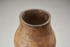 African Tutsi Wood Milk Container Rwanda early 20th century - 2777999