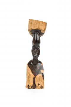 African Wooden Bust of Women - 4409210