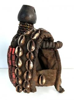 African Yoruba Cowrie Shell Beaded Fertility Doll 20th Century - 4097061