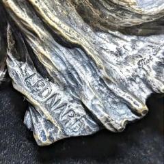 Agathon L onard Agathon Leonard Silvered Bronze Of Marguerite - 3309762