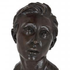 Aime Jules Dalou French bronze sculpture bust of a man by Aim Jules Dalou - 2479535