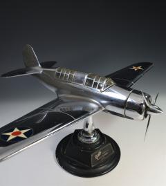 Airplane Helldiver Factory Model Curtiss Wright Desk Display 1940 - 1168745