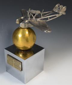 Airplane Trophy 1933 Century of Progress Worlds Fair Italy - 1538383