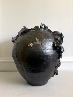 Akiko Hirai Large Contemporary Ceramic Moon Jar by Akiko Hirai - 4734549