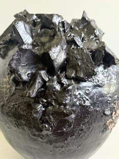 Akiko Hirai Large Contemporary Ceramic Moon Jar by Akiko Hirai - 4734553