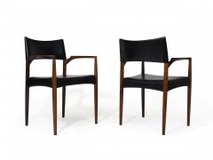 Aksel Bender Madsen Axel Bender Madsen Rosewood Dining Arm Chairs - 2023862