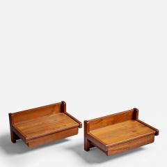 Aksel Kjersgaard Aksel Kjersgaard Set of Bed Side Table Wall Mounted Shelves Drawers in Teak - 3229658