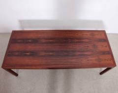 Aksel Kjersgaard Large Rosewood Coffee Table Attributed to Aksel Kjersgaard or Kai Kristiansen - 593511