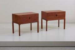 Aksel Kjersgaard Pair of Teak Nightstands by Aksel Kjersgaard for Odder Denmark 1955 - 798688