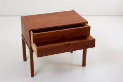 Aksel Kjersgaard Pair of Teak Nightstands by Aksel Kjersgaard for Odder Denmark 1955 - 798695