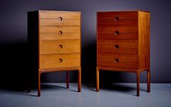 Aksel Kjersgaard Rare pair of matched Aksel Kjersgaard Dresser Model 385 for Odder Denmark 1960 - 3280760