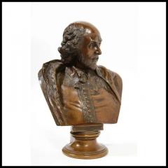 Aktien Gesellschaft Gladenbeck German Bronze Bust of William Shakespeare by Aktien Gesellschaft Gladenbeck 1890 - 3880382