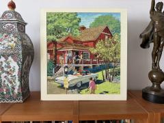 Al Schmidt Oldsmobile Cutlass Car Advertisement Artwork Automobilia - 4494745