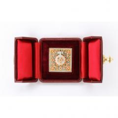 Al Thani Collection a Mughal Indian Square White Jade Inkwell Cover circa 1800 - 2138084