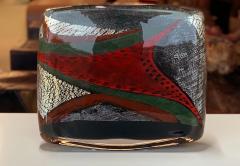 Alain Begou French Art Glass Vase by Marisa et Alain B gou - 1176268