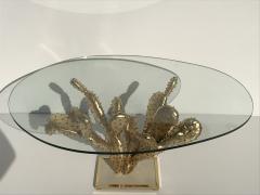 Alain Chervet Alain Chervet Brass Prickly Pear Cactus Coffee Table - 443550