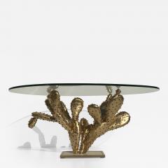 Alain Chervet Alain Chervet Brass Prickly Pear Cactus Coffee Table - 444605