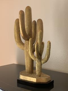 Alain Chervet Brass Cactus Sculpture - 1049070