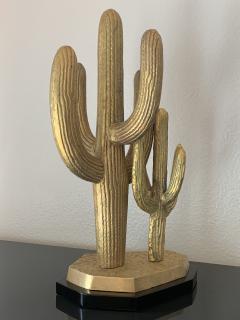 Alain Chervet Brass Cactus Sculpture - 1049074