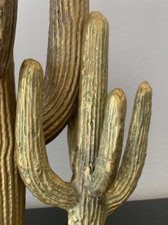 Alain Chervet Brass Cactus Sculpture - 1049077