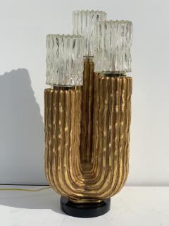 Alain Chervet Cactus Lamp in 22K Gold Leaf - 966180