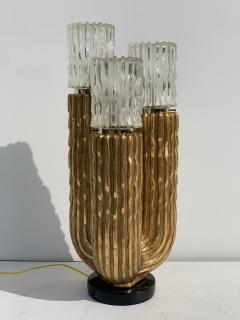 Alain Chervet Cactus Lamp in 22K Gold Leaf - 966181