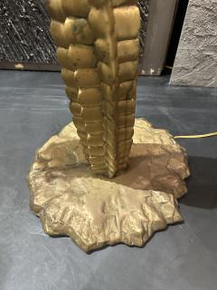 Alain Chervet Large Brass Cactus Floor Lamp - 3497130