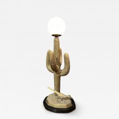 Alain Chervet Small Brass Saguaro Cactus Lamp - 3496485