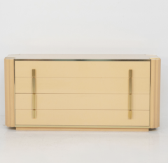 Alain Delon French 1970s Maison Jansen chest of drawers designed by Alain Delon - 3165058