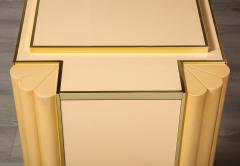 Alain Delon Lacquered and Gilt Bronze Console - 2146069