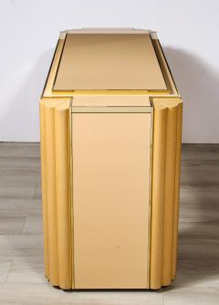 Alain Delon Lacquered and Gilt Bronze Console - 2146072