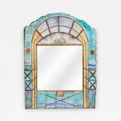 Alain Girel Magnificent Ceramic Mirror by Alain Girel for Hermes - 304582