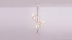 Alain Richard Alain Richard A16 Chandelier for Disderot France 1950s - 550932