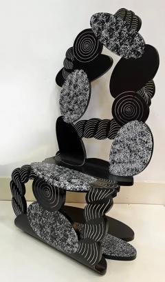 Alan Siegel Overscale Postmodern Sculptural Art Chair by Alan Siegel dated 83 85 - 3503214