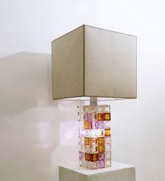 Albano Poli Italian Murano Glass Table Lamp by Albano Poli for Poliarte - 3116520