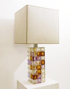 Albano Poli Italian Murano Glass Table Lamp by Albano Poli for Poliarte - 3116522