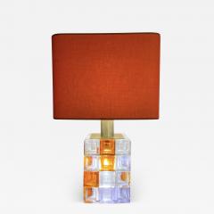 Albano Poli Mid Century Modern Italian Murano Glass Table Lamp by Albano Poli for Poliarte - 3517614