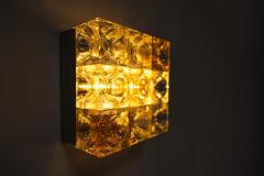 Albano Poli PoliArte Square Wall Sconce In Murano By Albano Poli Italy 1970s - 3497399