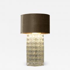 Albano Poli Table Lamp In Murano Glass By Albano Poli For Poliarte Italy 1970s - 3430289