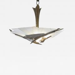 Albert Cheuret Rare H rons Chandelier by Albert Cheuret circa 1925 France - 3789636