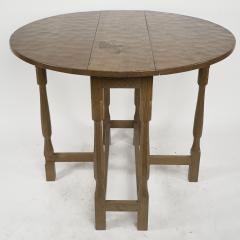Albert Eagleman Jeffray Albert Eagleman Jeffray A Sweet Little Oak Drop Leaf Side dining Table - 4182630