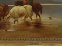 Albert Fitch Bellows Homeward Bound 1863 American Landscape Painting by Albert Fitch Bellows - 1094264