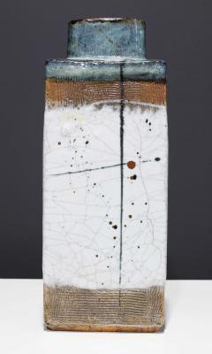 Albert Green Large Rectangular Ceramic Vase by Albert Green 1914 1994  - 2083313