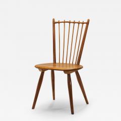 Albert Haberer Albert Haberer Cherry Wood Chair for Hermann Fleiner Germany 1950s - 2839104