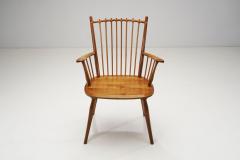 Albert Haberer Albert Haberer Cherry Wood Chairs for Hermann Fleiner Germany 1950s - 2816686