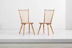 Albert Haberer Pair of Dining Chairs by Albert Haberer for Hermann Fleiner Germany 1950s - 1508830