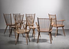 Albert Haberer Set of 8 Albert Haberer chairs - 4739107